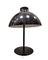 Lámpara de mesa vintage de metal negro, Imagen 1