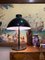 Vintage Black Metal Table Lamp, Image 2