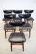 Chaises de Salon Mid-Century, Set de 6 2