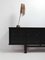 Black Brutalist Credenza with Floating Effect, 1970s 8