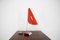 Lámpara de mesa Mid-Century roja de Josef Hurka para Napako, años 50, Imagen 10