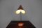 Lampe de Bureau Rouge Mid-Century par Josef Hurka pour Napako, 1950s 9