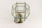 Geometrische italienische Mid-Century Hängelampe aus Glas & Messing 20