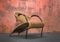 Metal, Rattan & Cane Lounge Chair, 1980s, Image 3