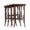 Antique No. 10 Beech Nesting Tables from Thonet 3