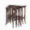 Antique No. 10 Beech Nesting Tables from Thonet 2