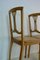 Antique Art Nouveau Beech Chairs, Set of 3 7