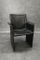 Black Leather Korium KM1 Chairs by Tito Agnoli for Matteo Grassi, 1970s, Set of 4, Image 2
