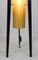 Lámpara de pie Rocket de fibra de vidrio y madera de Novoplast Sered, años 60, Imagen 12