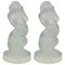 Opalescent Glass Naiade Sculptures by René Lalique, 1920s, Set of 2 1