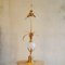 Hollywood Regency Brass & Glass Table Lamp from Boulanger, 1970s, Image 6