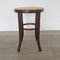 Bentwood & Rattan Stools from Thonet, 1970s, Set of 3, Image 1