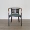 Postsparkassen Leather, Metal & Wood Chair by Otto Wagner for Thonet, 1992, Image 1