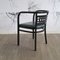 Postsparkassen Leather, Metal & Wood Chair by Otto Wagner for Thonet, 1992 3