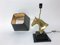 Vintage Brass Horse Head Table Lamp, 1970s 6