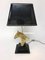 Vintage Brass Horse Head Table Lamp, 1970s 3
