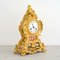 Horloge de Cheminée Style Louis XVI Antique en Or Moulu 2