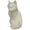 Sitting Cat Glasskulptur von Lalique, 1960er 1