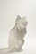 Sitting Cat Glass Sculpture from Lalique, 1960s 2