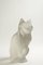 Sitting Cat Glasskulptur von Lalique, 1960er 2