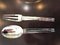 Cabourg Dessert Fork & Spoon Set by Jean Puiforcat, 1920s 6