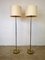 Lampadaires Vintage en Laiton de Fagerhult Sweden, Suède, 1960s, Set de 2 1