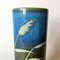 Schwedische Mid-Century Vase aus blauem Steingut von Jackie Lynd für Rörstrand 6