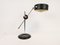 Mid-Century Simris Black Leather & Chrome Desk Lamp by Anders Pehrson for Ateljé Lyktan 9