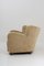 Mid-Century Curved Sheepskin & Oak Sofa, 1940s, Image 10