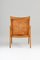 Leather & Oak Model 4093 Armchair by Hans Brattrud for Norcraft, 1950s, Image 6