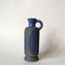 Mid-Century Swedish Blue Stoneware Vase from Laholm 2