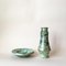 Vaso e piatto vintage in ceramica di AWF Arnold Wiigs Fabrikker, Norvegia, Immagine 1