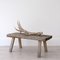 Antique Rustic Pig Bench Coffee Table 2