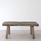 Antique Rustic Pig Bench Coffee Table 1