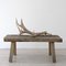 Antique Rustic Pig Bench Coffee Table 3