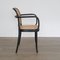 Beech and Rattan Dining Chair by Josef Hoffmann for Ligna, 1960s, Image 3