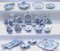 305 Piece Zwiebelmuster Porcelain Set from Meissen & Bohemia, 1950s 7