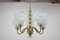 Chandelier & Wall Lamp from Kamenický Šenov, 1970s, Set of 2 7