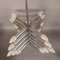 Chrome Plating and Metal Ceiling Lamp, 1960s, Image 4