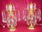 Italian Chrome & Murano Glass Table Lamps by Paolo Venini, 1970s, Set of 2, Image 1