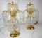 Italian Chrome & Murano Glass Table Lamps by Paolo Venini, 1970s, Set of 2, Image 3