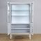 Vintage Glass & Iron Medical Cabinet, 1970s 3