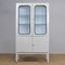 Vintage Glass & Iron Medical Cabinet, 1970s 7