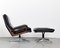 Lounge Chair and Ottoman by Andre Vandenbeuck for Strässle, 1960s, Set of 2 1
