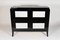 Black Bar Cabinet with Silver Inlays by Jean Pascaud, 1930s 4