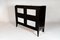 Black Bar Cabinet with Silver Inlays by Jean Pascaud, 1930s 2