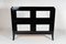 Black Bar Cabinet with Silver Inlays by Jean Pascaud, 1930s 1