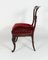 Royal Red Dining Chairs, 1880s, Set of 8 3