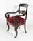 Royal Red Armchairs, 1880s, Set of 4 1