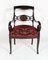 Royal Red Armchairs, 1880s, Set of 4 2
